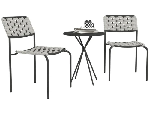 Gutent Loungesets - Balkonset - 3 Delig - 2 Zitplaatsen