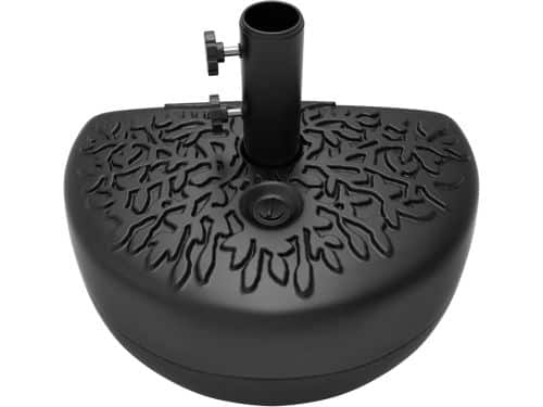 Halve Maan Parasolvoet 15.4 kg Verzwaard - Stevige Standaard voor