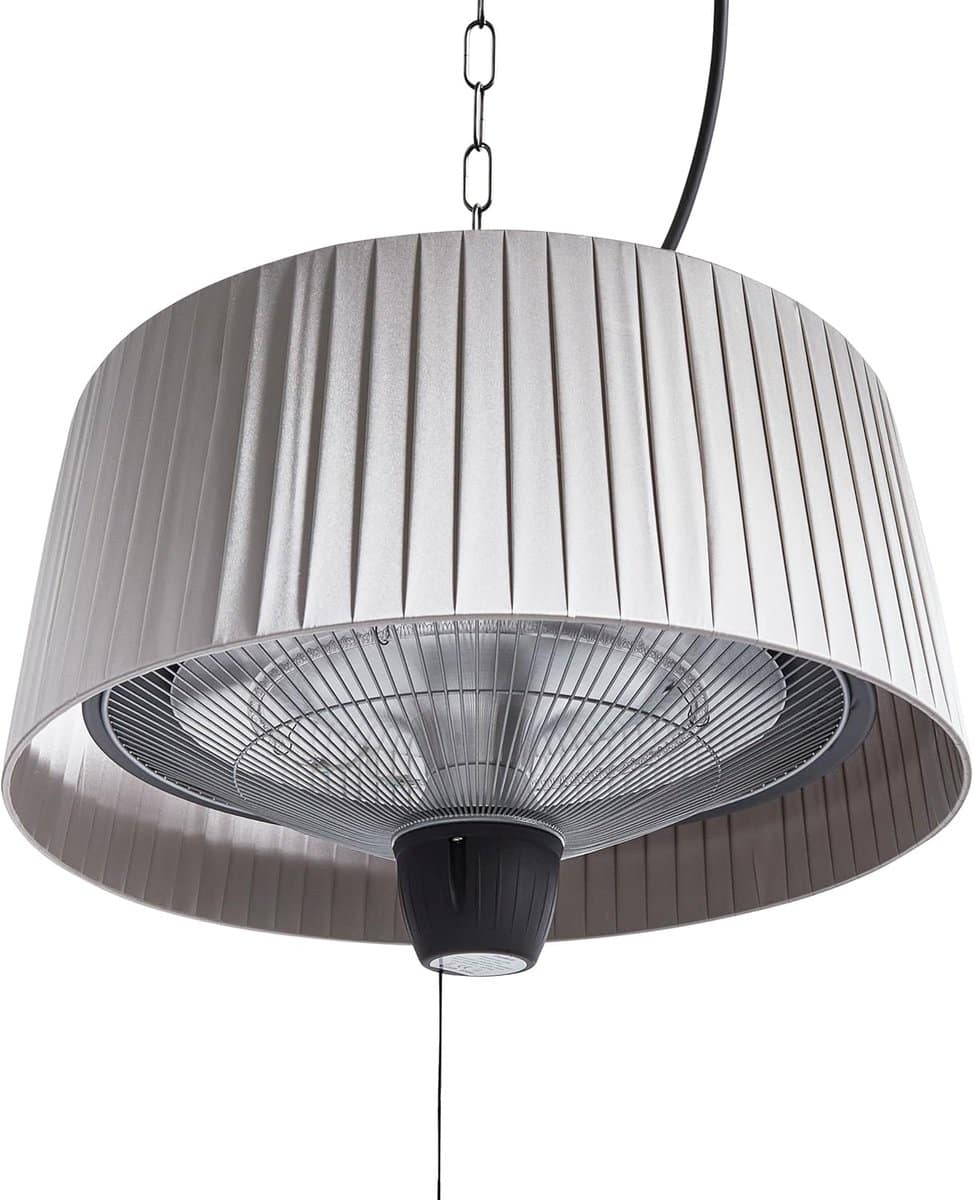hangende terrasverwarmer elektrische heater buiten verwarmen spatwaterdicht