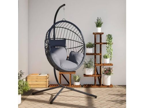 Hangstoel - Ei stoel - Buiten ontspannen - Inclusief standaard