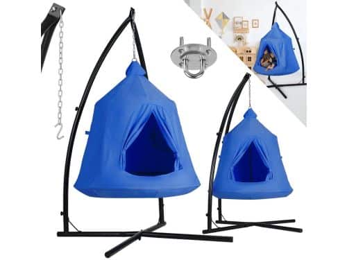 Hangstoel - Hangstoel Met Standaard - Tuinstoel - Schommelstoel