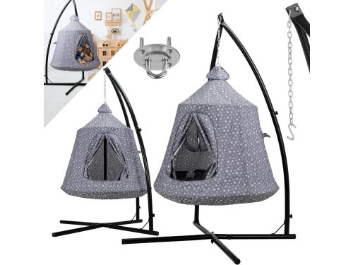 Hangstoel Met Standaard - Boomtent - Speelstoel - Kinderstoel