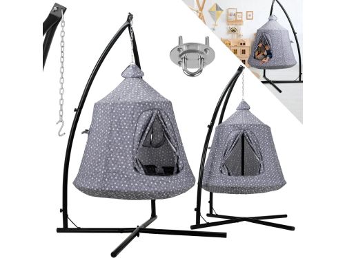 Hangstoel Met Standaard - Boomtent - Speelstoel - Kinderstoel