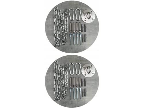 Hangstoel - Nestschommel Zitje - Ontspannen Buiten - Dubbele Montageset