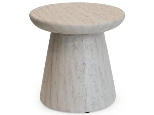 Happy Cocooning bijzettafel rond 45xH45 cm travertine