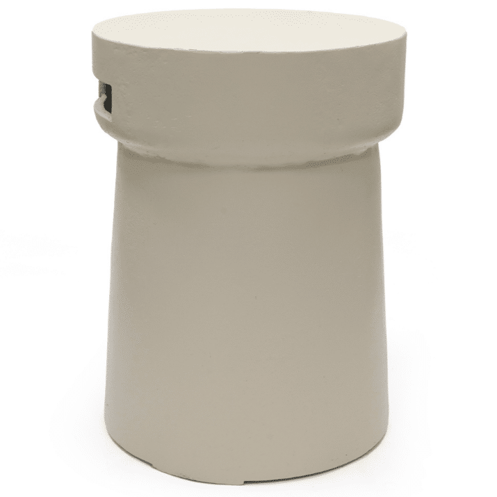 happy cocooning enclosure cork gasfles cover rond 41xh55 cm oyster beige