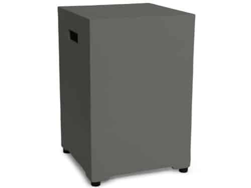 Happy Cocooning Enclosure gasfles cover vierkant 40x40xH55 cm Smokey Anthracite