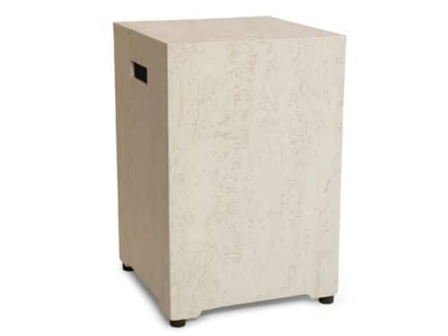 Happy Cocooning Enclosure gasfles cover vierkant 40x40xH55 cm travertine