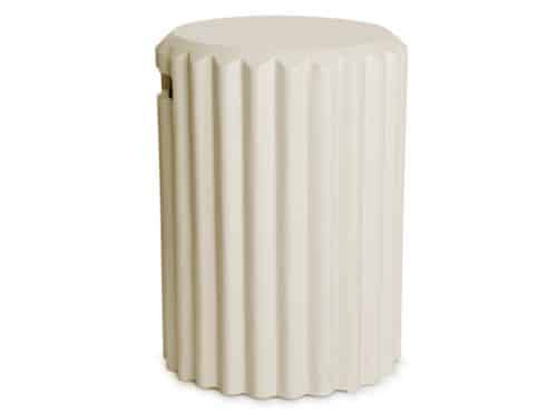 Happy Cocooning Enclosure Rib gasfles cover rond 41xH55 cm Oyster Beige