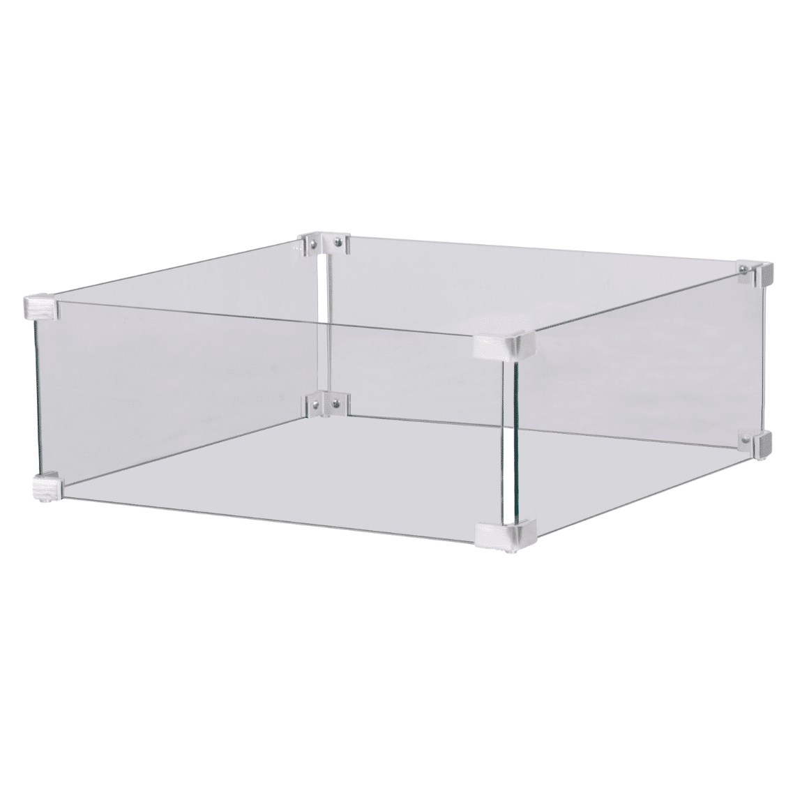 happy cocooning vierkante glasombouw 56x56xh15 cm