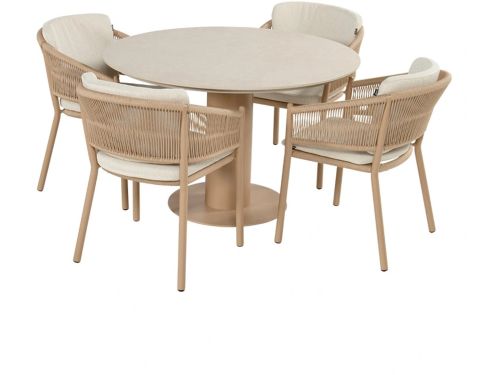 Hartman Altea Girona Diningset - Cappucino