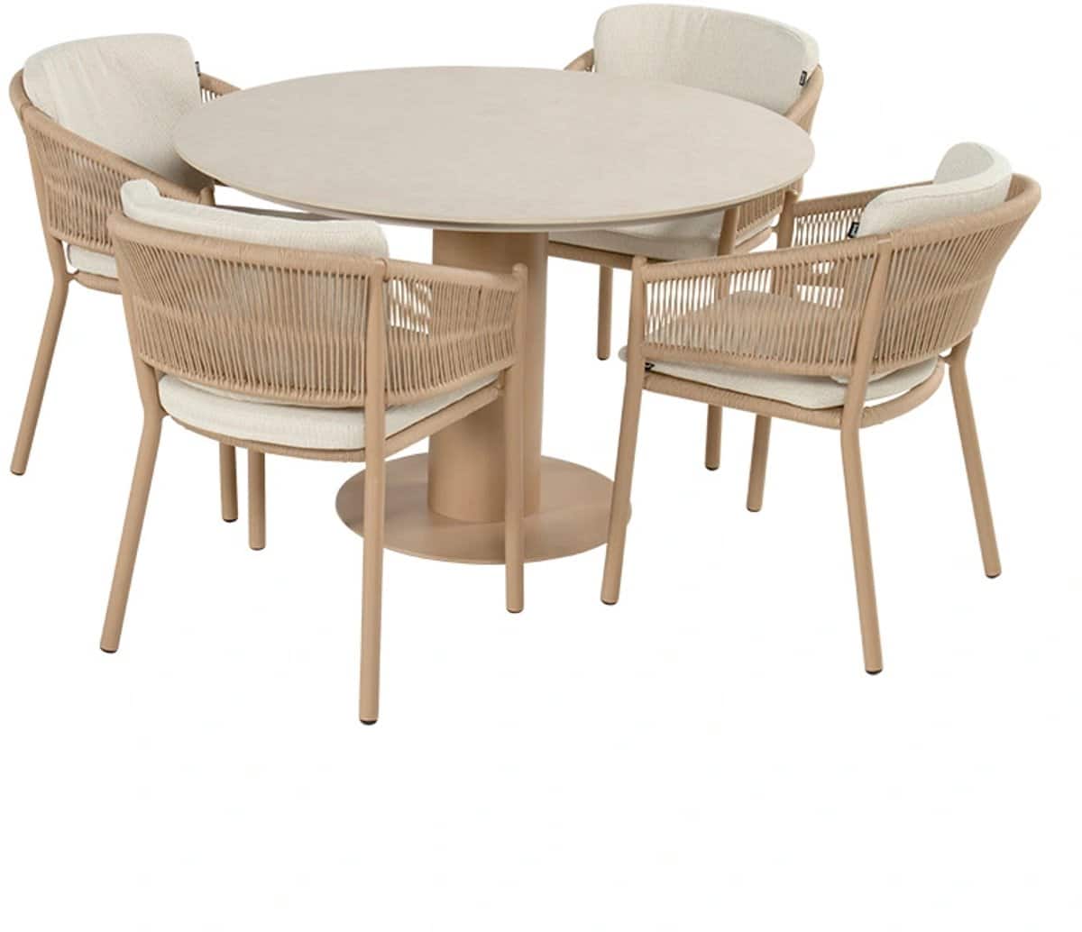 hartman altea girona diningset cappucino