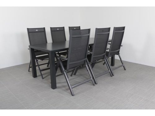 Hartman Aruba/Alma 210 cm. tuinset - 7-delig verstelbaar