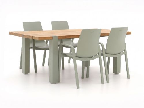 Hartman Flow/Almeria 200cm dining tuinset 5-delig - Laagste prijsgarantie!