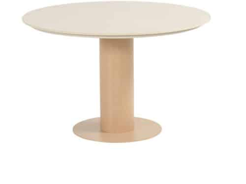 Hartman Girona Dining Tuintafel Ø120 cm - Cappuccino