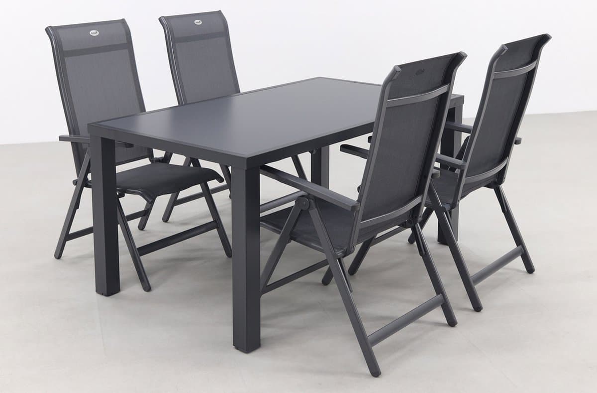 hartman milaan/alma 160 cm. verstelbare tuinset 5 delig