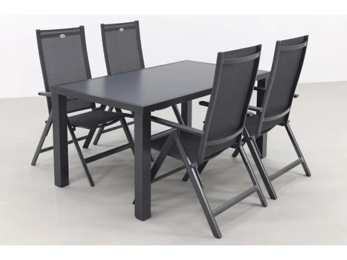 Hartman Napoli/Alma 160 cm. tuinset - 5-delig verstelbaar