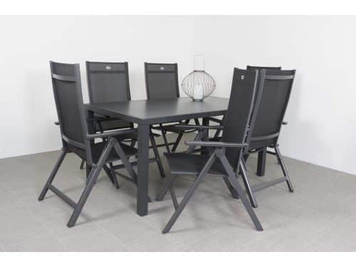 Hartman Napoli/Alma 160 cm. tuinset - 7-delig verstelbaar