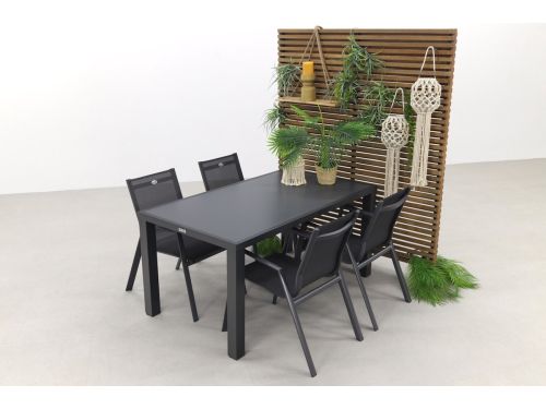 Hartman Napoli/Alma stapelbare tuinset 160x90 cm.