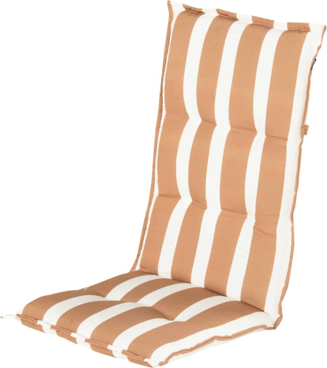 hartman roma caramel tuinkussen universeel hoge rug