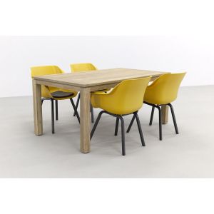 Hartman Sophie Element Geel/Rome grey 170 cm. tuinset - 5-delig