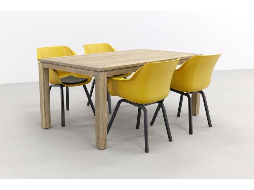 Hartman Sophie Element Geel/Rome grey 170 cm. tuinset - 5-delig