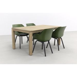 Hartman Sophie Element Mosgroen/Rome grey 170 cm. tuinset - 5-delig