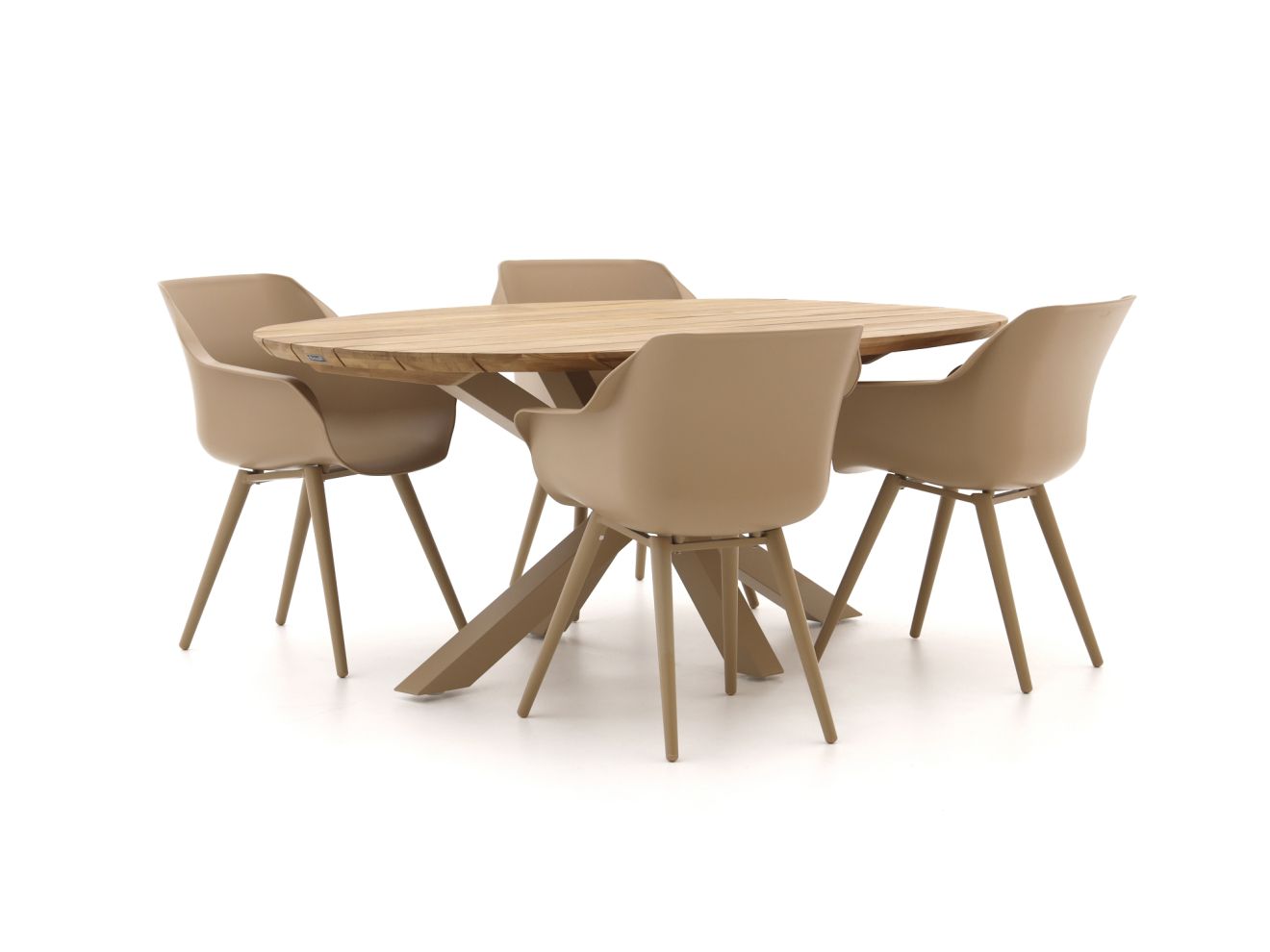 hartman sophie studio/san sebastian 200cm dining tuinset 5 delig laagste prijsgarantie!