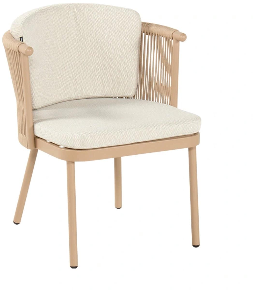 hartman toledo dining tuinstoel cappuccino