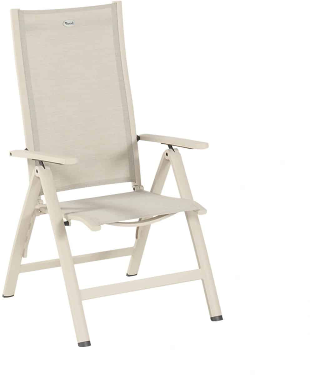 hartman troy verstelbare tuinstoel beige