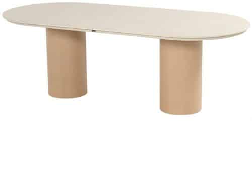 Hartman Valencio Tuintafel 220x100 - Cappuccino