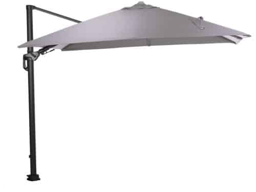 Hawaii Lumen parasol - 300x300 cm - carbon black