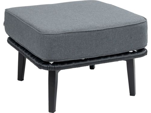 Hocker Isabel | Black/Black | Rope