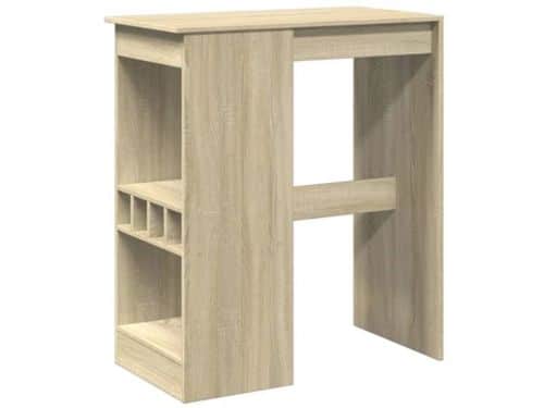 Houten Bartafel met Planken 90x47.5x103.5cm
