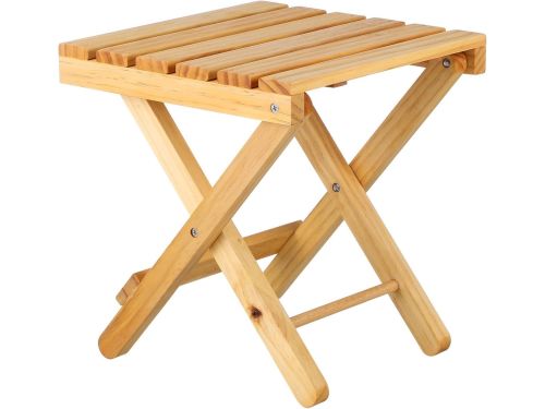 Houten Klaptafel - Draagbare Tafel - Buiten Dineren - X-vormige