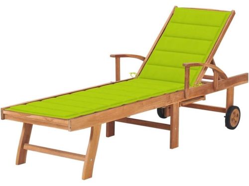 Houten Ligbed - Loungestoel Buiten - Ontspannen in Tuin