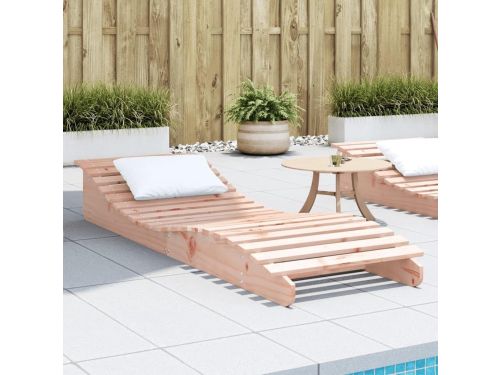 Houten ligstoel - Tuinstoel ligbed - Zonnebaden ontspannen - Massief