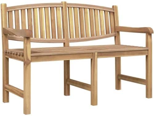 Houten Tuinbank - Parkbank Verandabank - Buiten Zitten - Massief