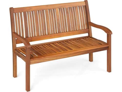 Houten Tuinbank - Zitbank Parkbank - Buiten Ontspannen - Hoge