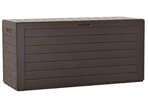 Houten tuinbox afsluitbaar voor kussens en tuinaccessoires