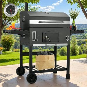 Houtskool Barbecue Trolley - Grote BBQ - BBQ Wagen