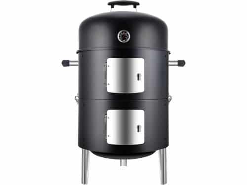 Houtskool BBQ Grill - Heavy Duty 3-in-1 Barbecue voor Tuin