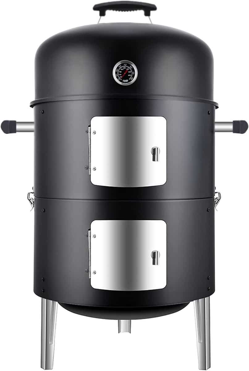 houtskool bbq grill heavy duty 3 in 1 barbecue voor tuin