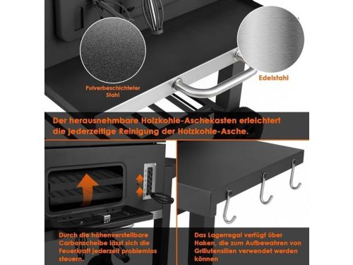 Houtskoolbarbecue - BBQ Grill - Barbecue - Houtskool BBQ