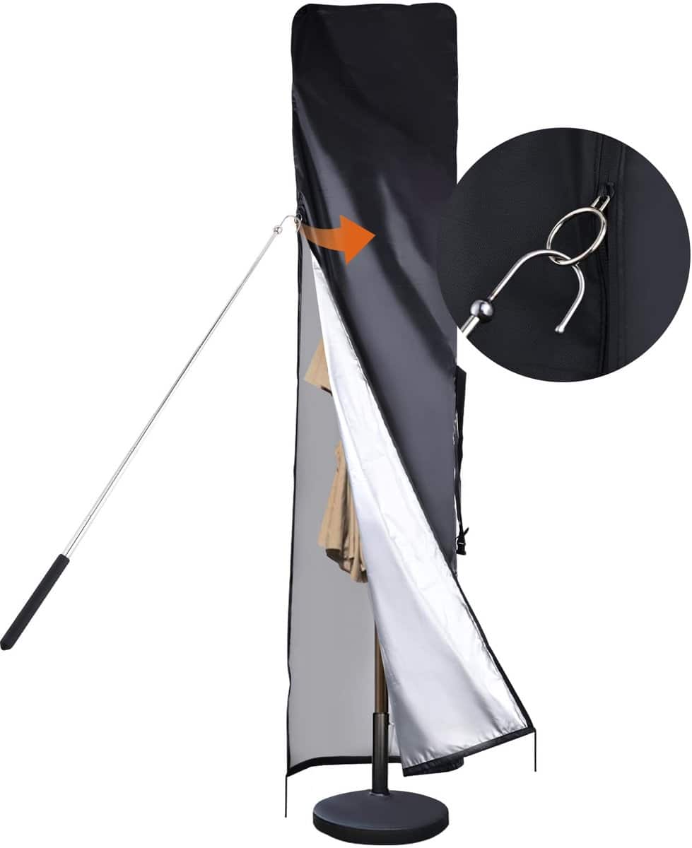 imperatoris® parasolhoes voor staande en zweefparasol stevige en duurzame