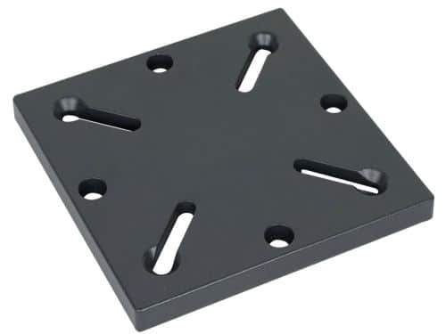 In-ground base adaptor parasolvoet Platinum - Platinum