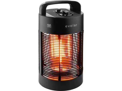 Infrarood Staande Verwarming met 360 Graden Oscillatie - Elegant en