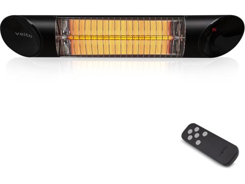 Infrarood Warmtestraler 1200 Watt met Afstandsbediening - 4 Warmtestanden Voor