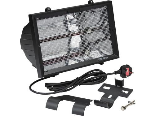 Infraroodverwarming Buiten met Netrooster en 1300 W Vermogen