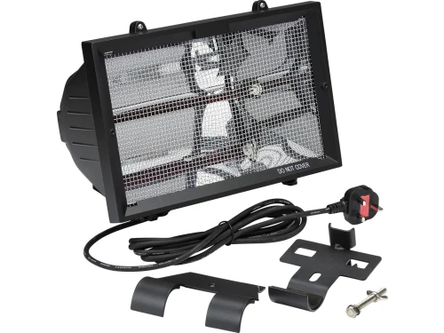 Infraroodverwarming Buiten met Netrooster en 1300 W Vermogen